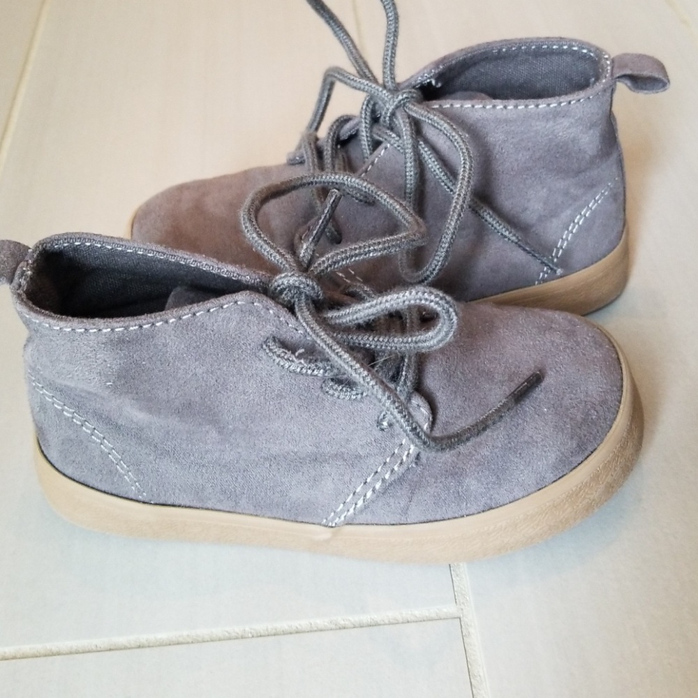 Grey Gap Suede Boots, Toddler Size 7
